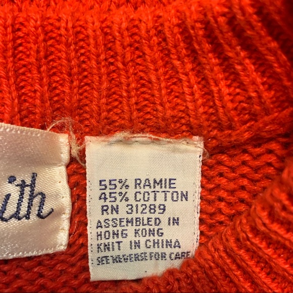 Fun Vintage 80's Christmas Sweater Allison Smith Sz S - Picture 5 of 8